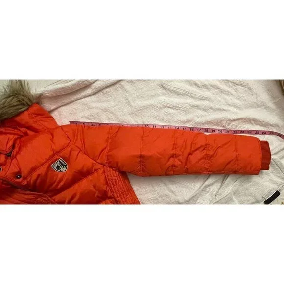Women's American Eagle Puffer Coat, Size Large - Picture 15 of 16